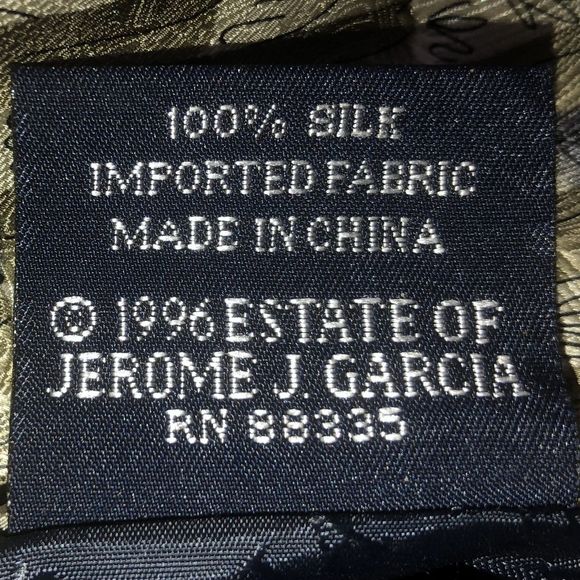 J. Garcia Tie 1996 Collection Fifteen Tree Office Business Work - Picture 6 of 6